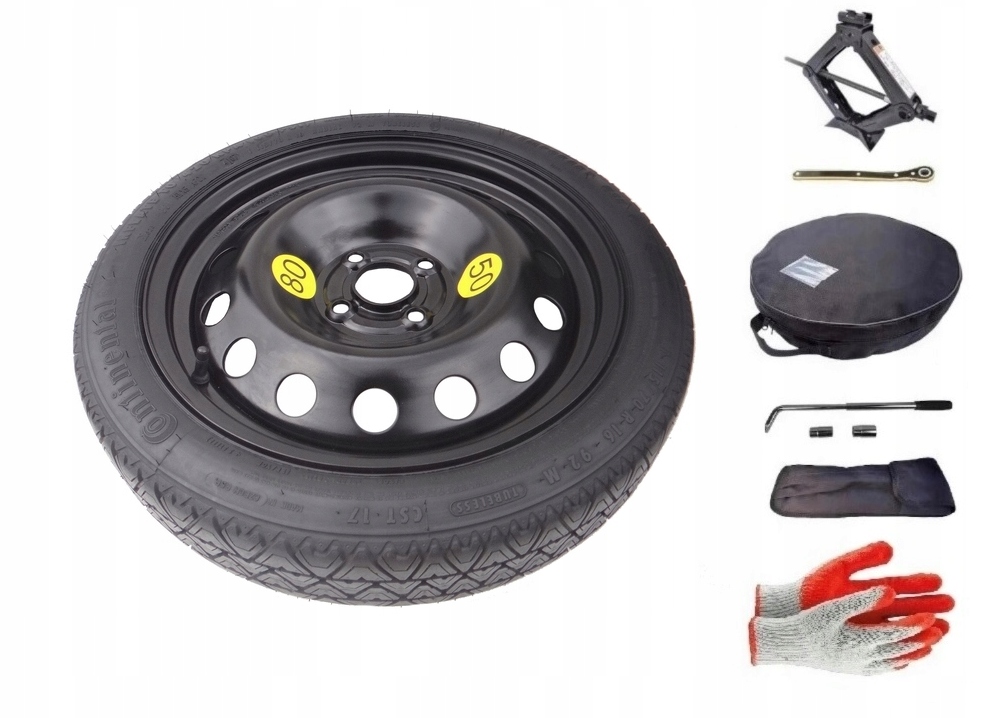 Подъездное колесо 16 Toyota Aygo II ( 14-20) + комплект