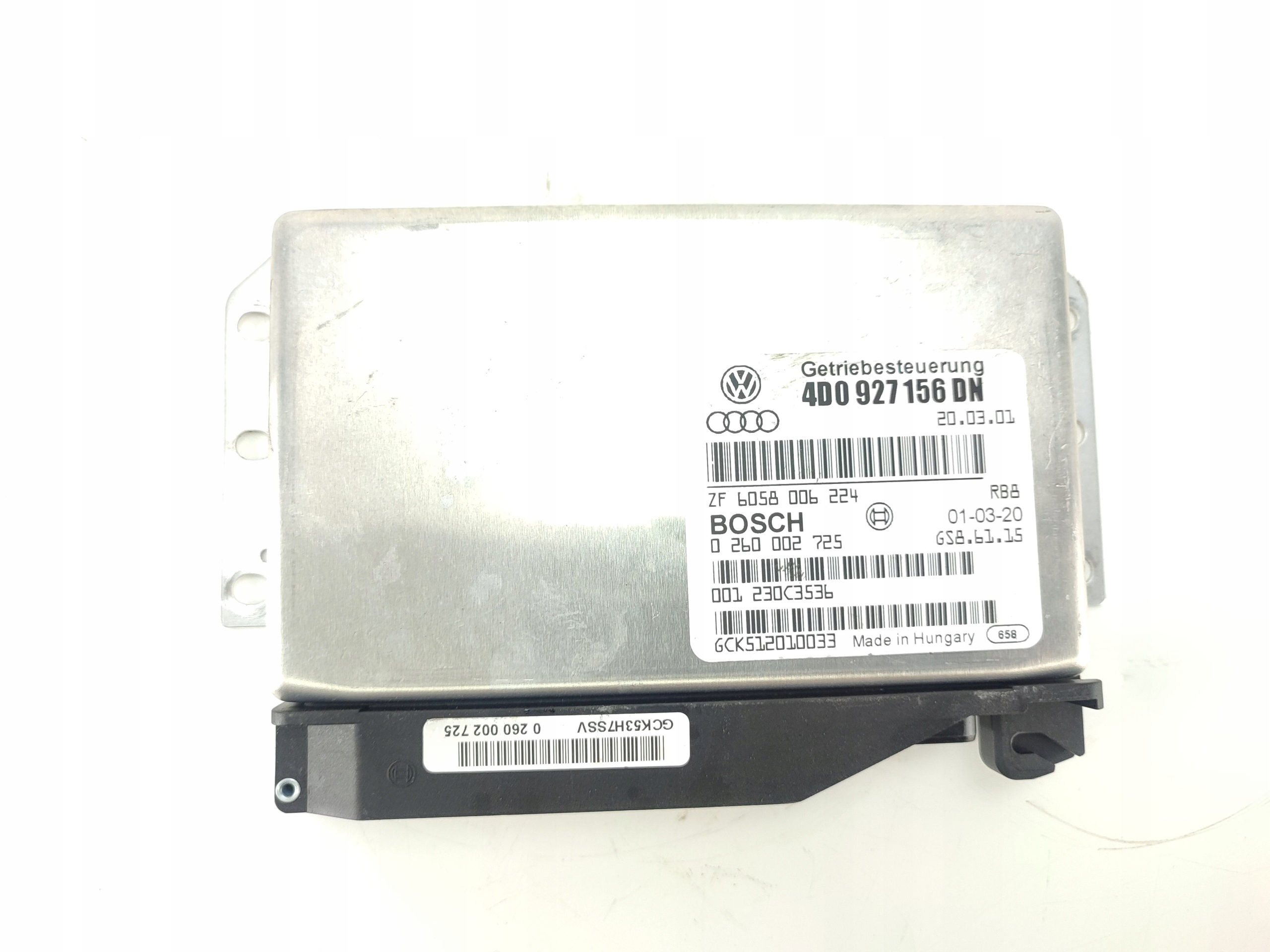 Computer Bedienteil Getriebe getriebe AUDI A8 D2 2.5 TDI 180KM AKE 4D0927156DN