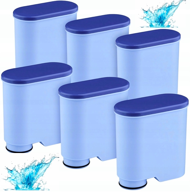 6x Filtr wkład do ekspresu Saeco Philips LatteGo Al- Clean Clear zmiennik