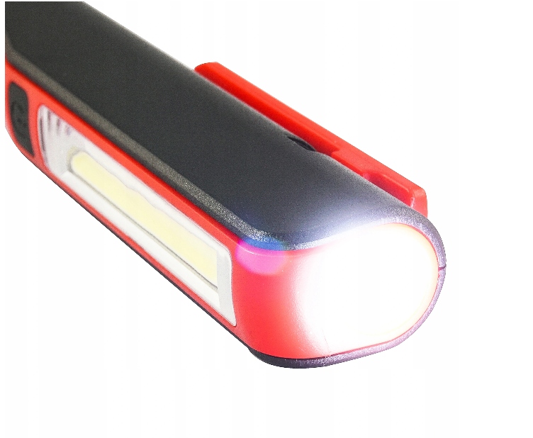 LATARKA WARSZTATOWA LAMPKA USB LED COB AKU LAMPA Źródło światła LED