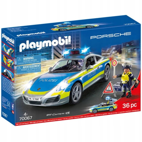 PLAYMOBIL 70067 Porsche 911 Carrera 4S Policja