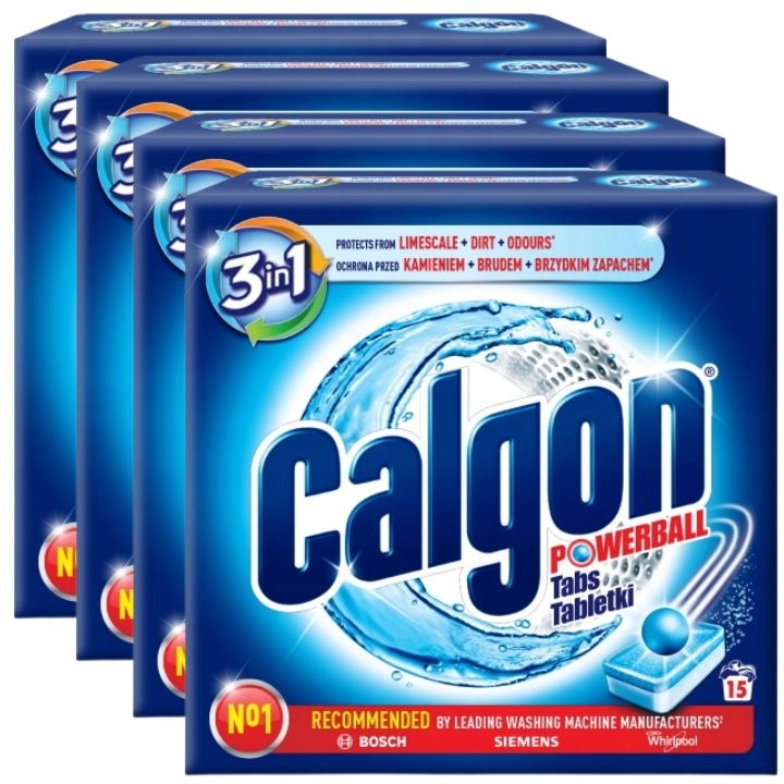 

Calgon Odkamieniacz Tabletki do Pralki 60szt.