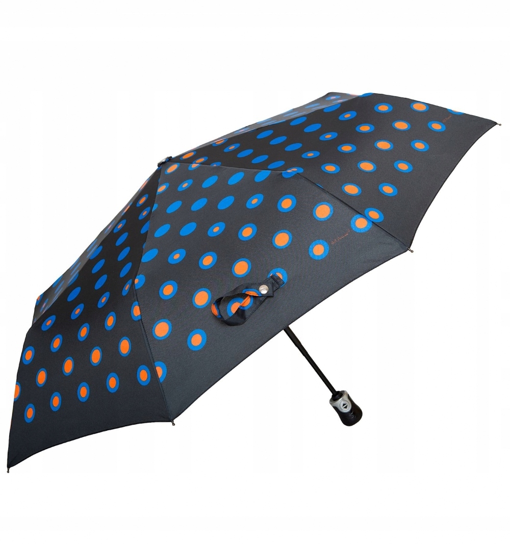 

Parasol damski Kropki niebieskie Carbon Steel II