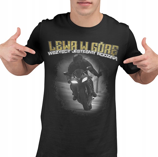

Koszulka Motoryzacyjna Lewa W Góre