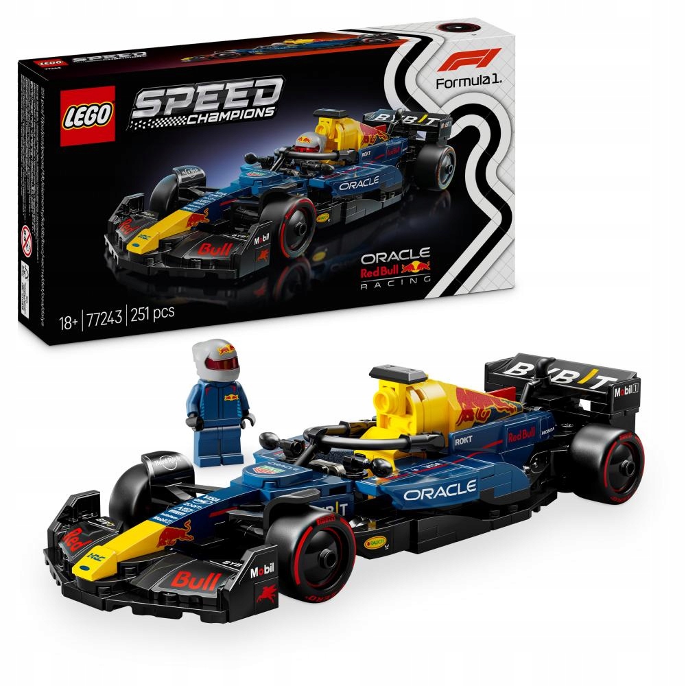 Zestaw Lego Speed Champions Oracle Red Bull Racing Formula 1 Klocki