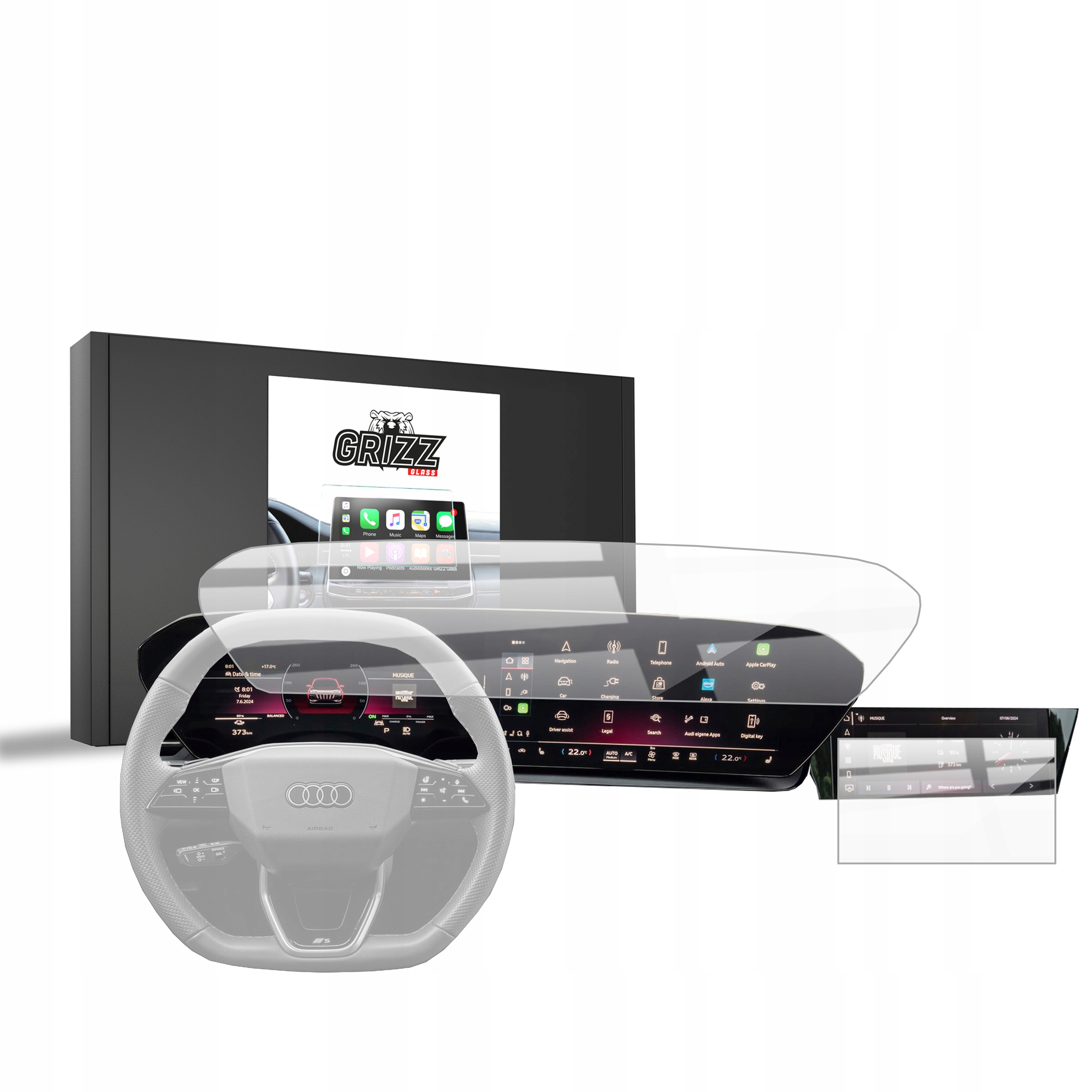 2w1 Folia Ceramiczna do Audi Q6 e-tron (2024-2025)