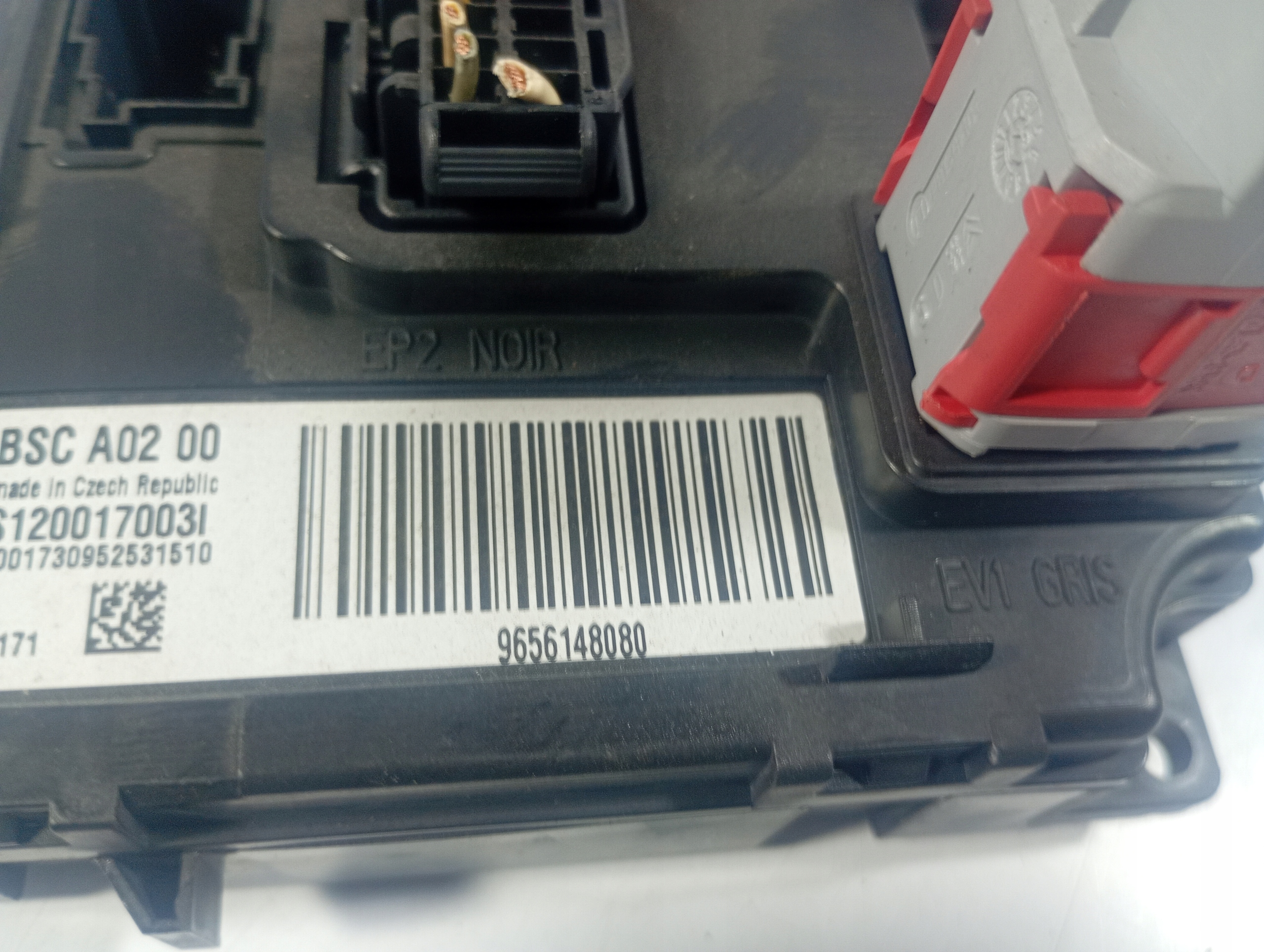 PEUGEOT 407 04-11 module control unit BSC OE 9656148080