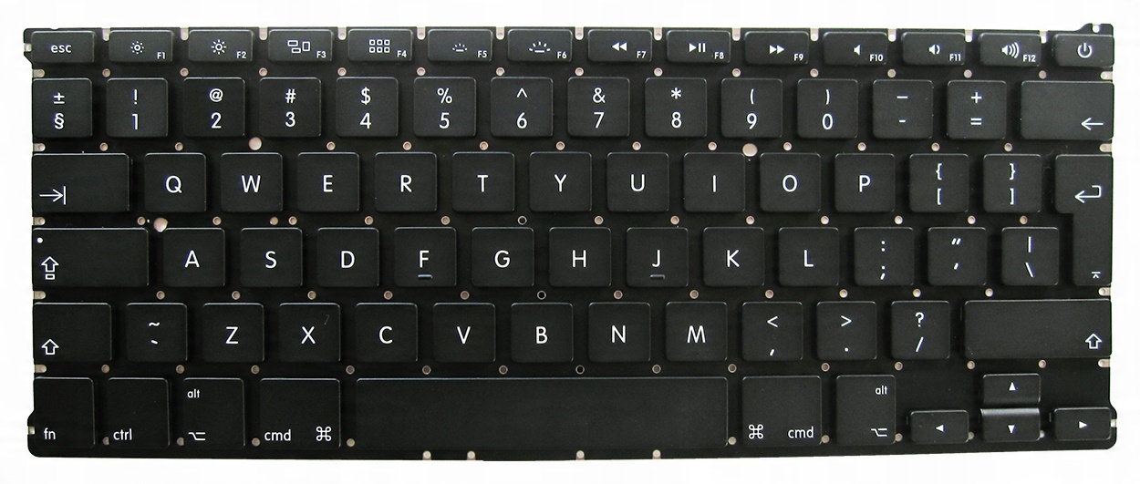 

Klawiatura Apple Air 13.3 A1369 A1466 duży enter