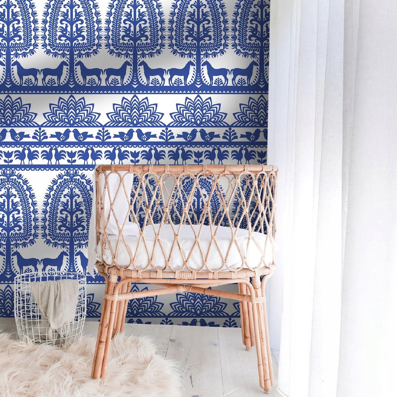 

Tapeta flizelinowa Polska kurpiowski styl 152x104