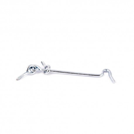 

Haczyk okienny 50x2.5mm oczko gwint do drewna
