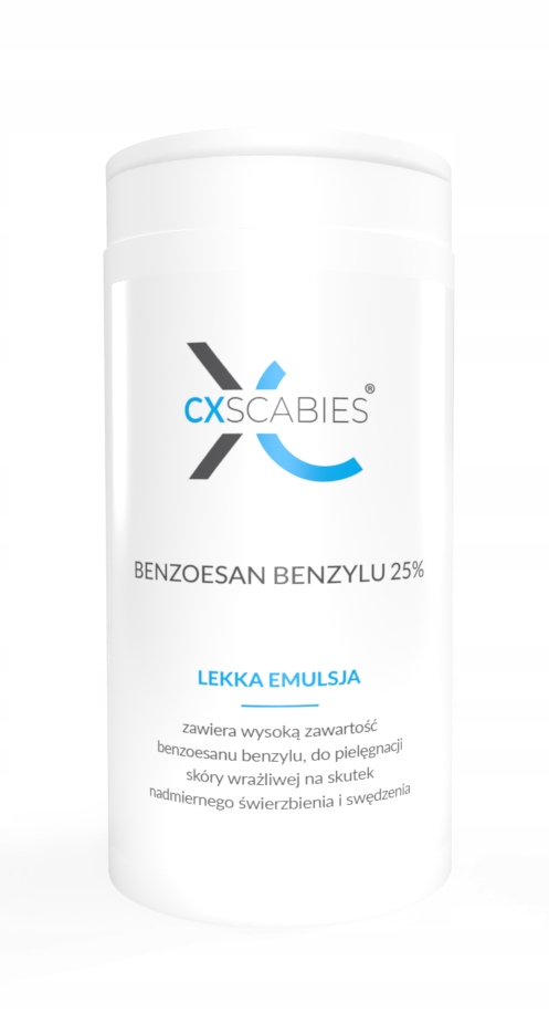 

Cxscabies Emulsja benzoesan benzylu 25% świerzb