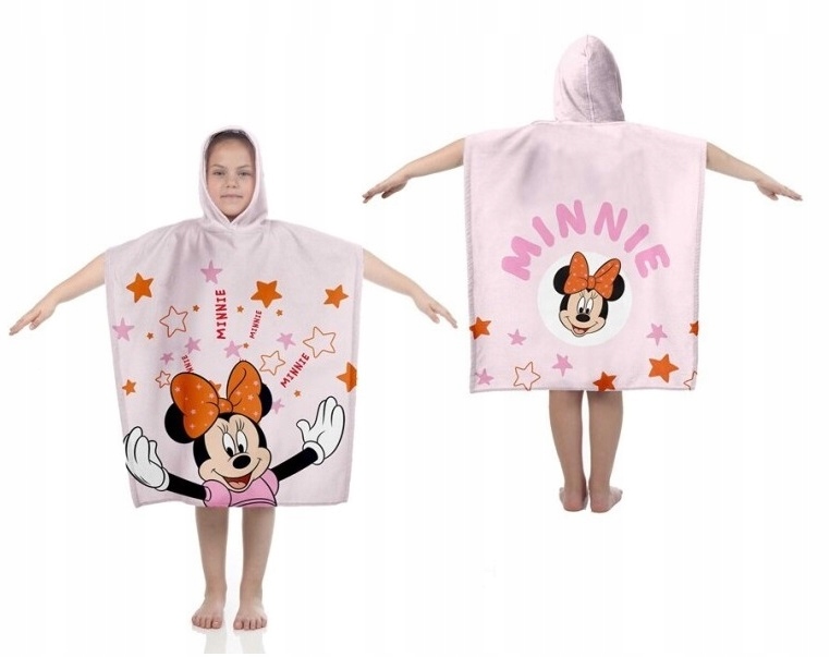 

Myszka Minnie Ręcznik Kąpielowy 120 cm Ponczo