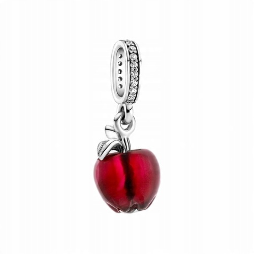 

Charms Zawieszka Czerwone jabłko Murano Srebro 925