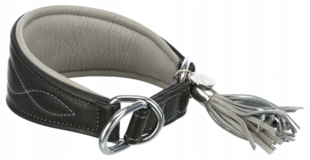 Levně Active Comfort obojek, pro chrty, černá/šedá, Xs–s: 24–31 cm/50 mm