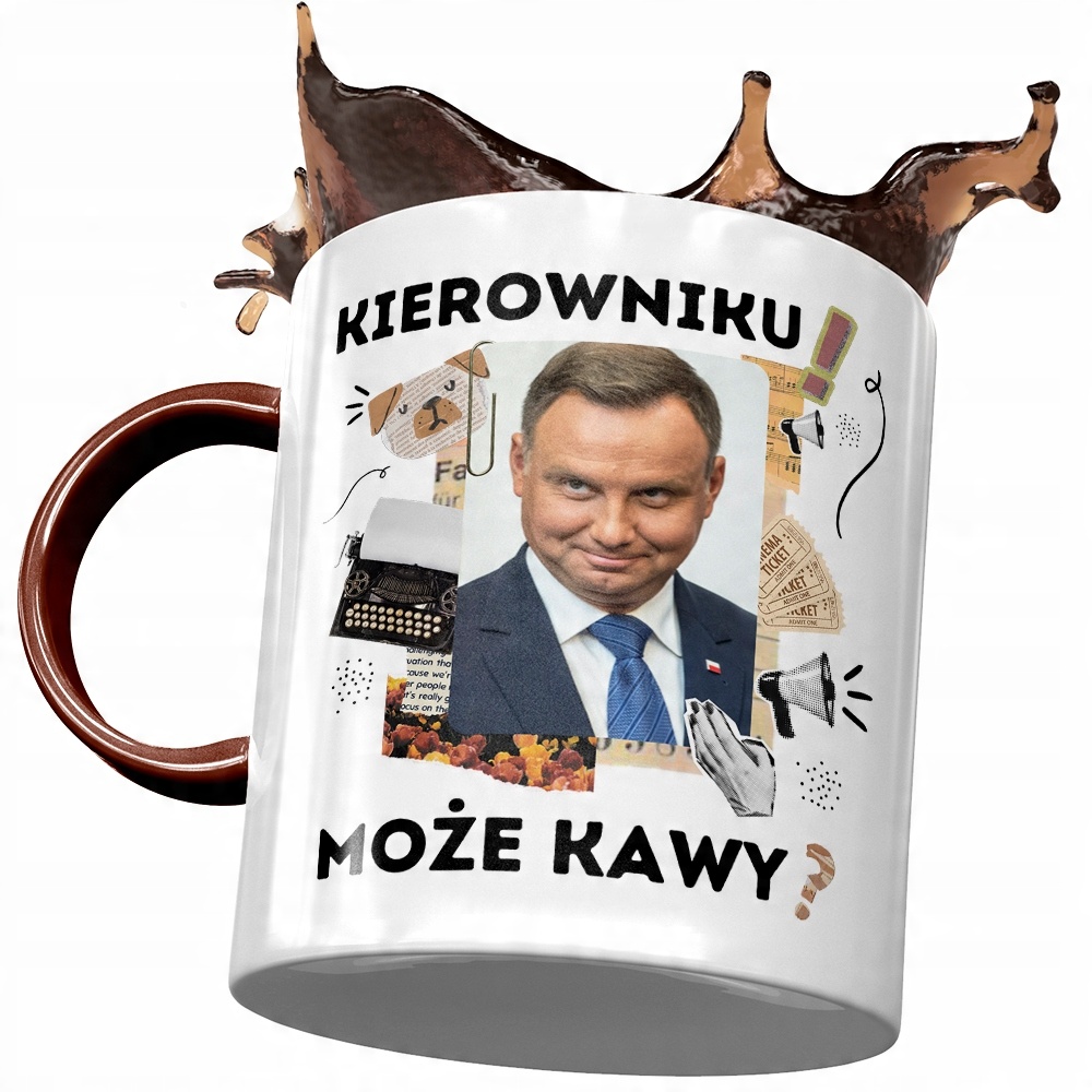 

Kubek Bordowy Andrzej Duda Prezydent PiS