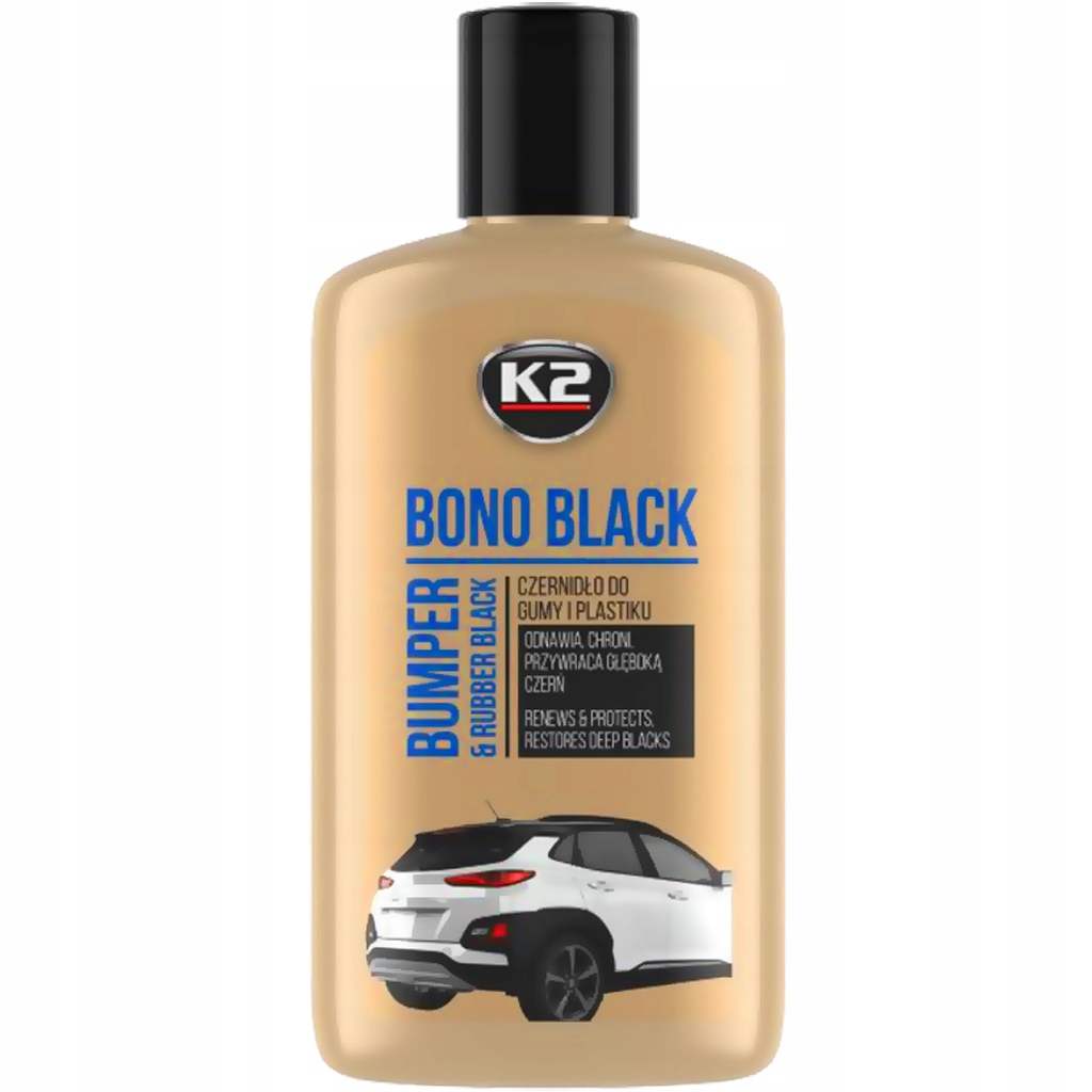 

K2 Bono Black czernidło do Gumy i Plastików 250ML