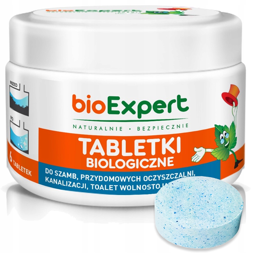 

bioExpert Tabletki Biologiczne Bakterie Szambo 6sz