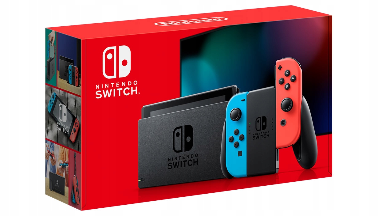 

Konsola Nintendo Switch 32GB czerwono-niebieska V2