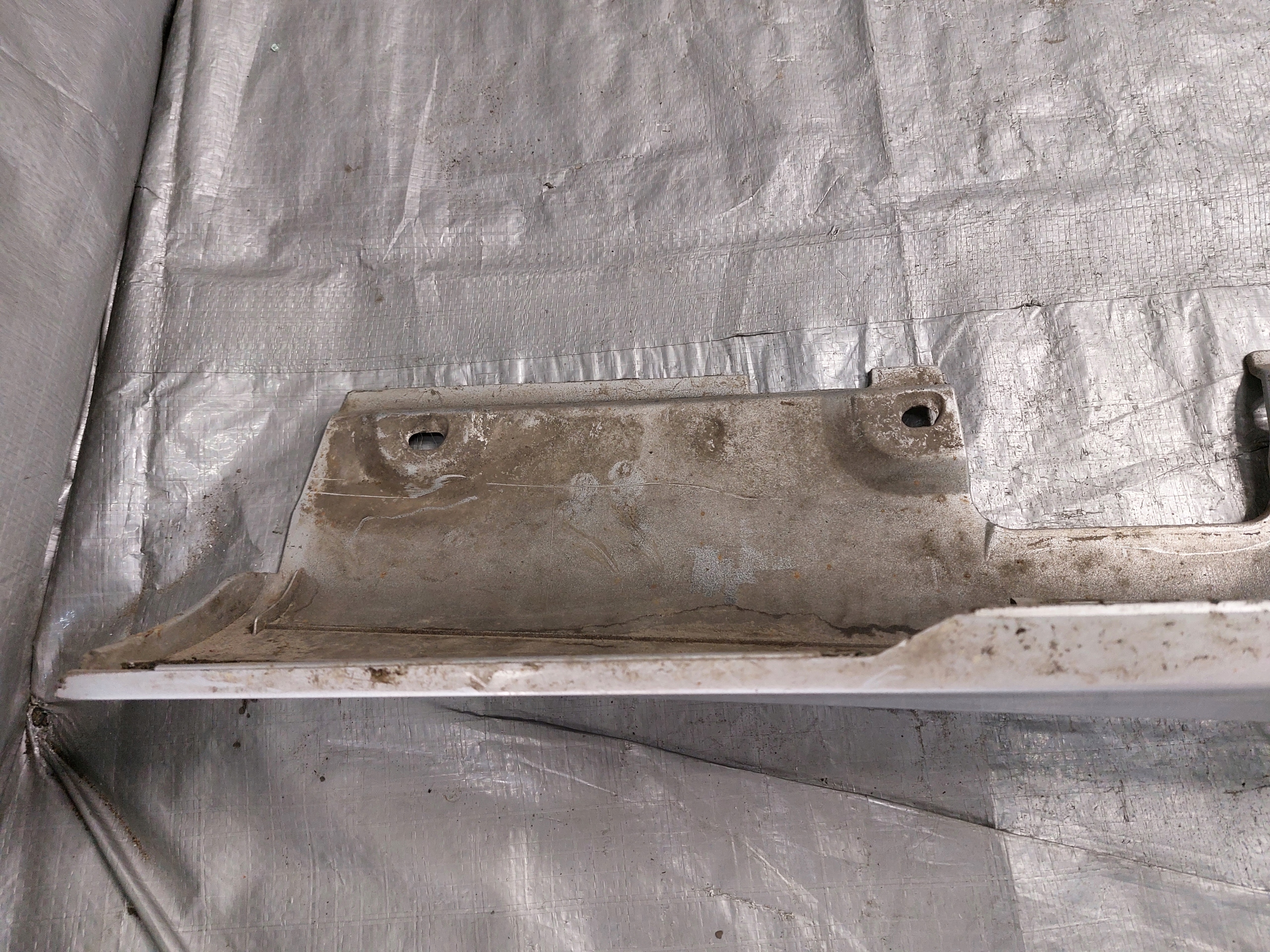 cap moulding of the threshold right BMW E46