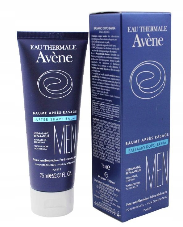 Avène Men balsam po goleniu do cery wrażliwej i suchej 75 ml