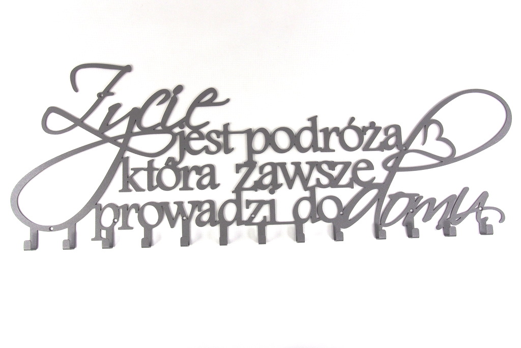 

Wieszak do przedpokoju na ubrania Polska Sentencja