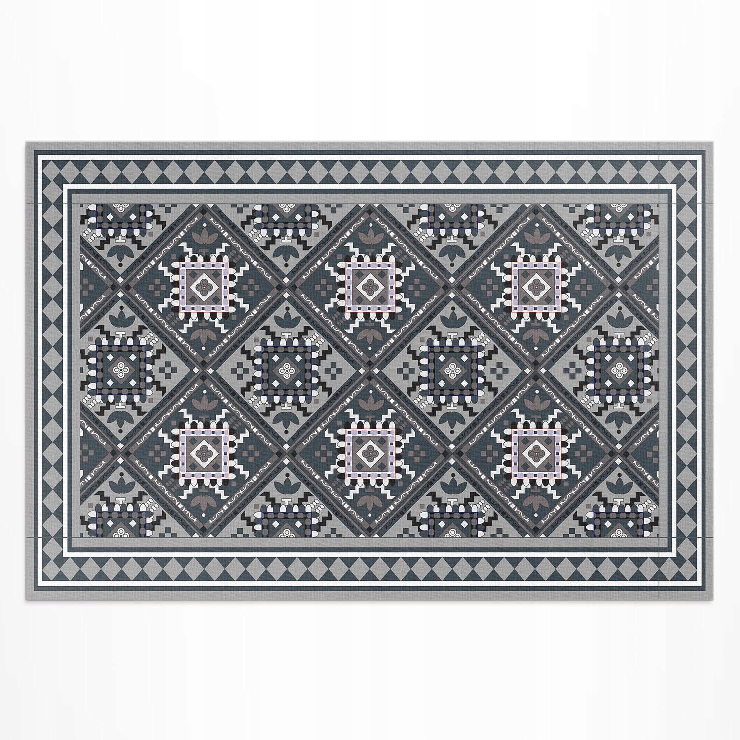 Ozdobný vinylový koberec Vonkajšia arabská geometria ozdobný vzor 80x120 cm