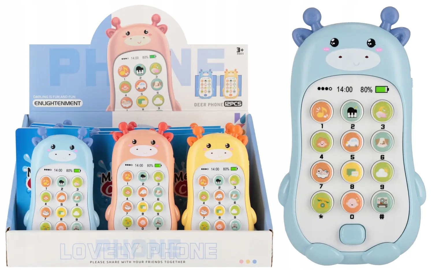 Telefon Jelonek Mix Mega Creative 571812. Mega Creative