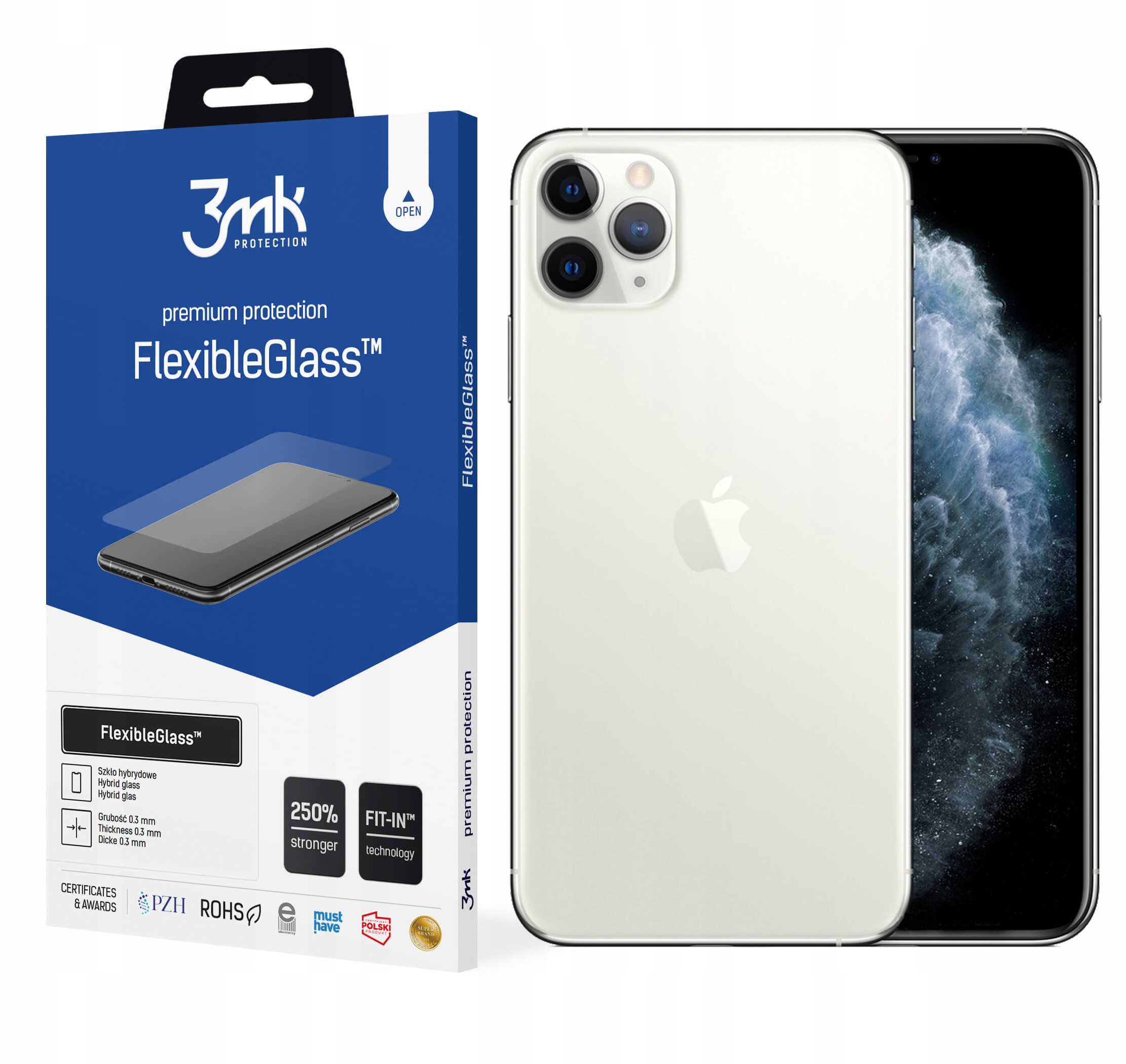 

Szkło 3MK FlexibleGlass do iPhone 11 Pro Max 6,5