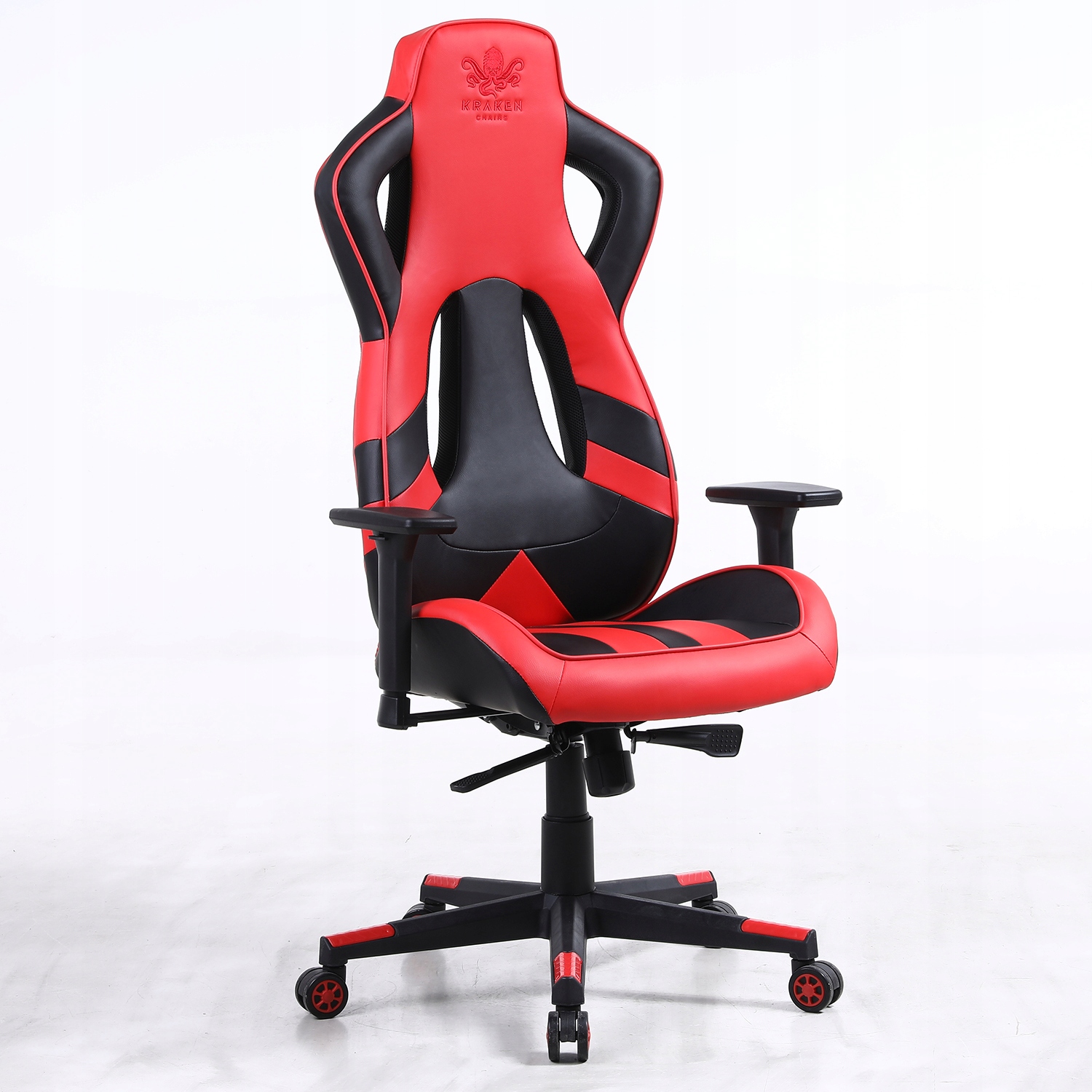 FOTEL GAMINGOWY GRACZA KRZESŁO OBROTOWE DO BIURKA Szerokość mebla 53 cm