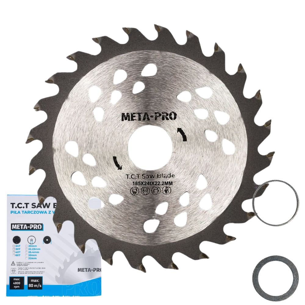 Tarcza Widiowa Do Drewna 185*24T*22,2MM