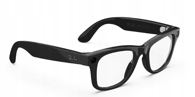 Chytré brýle Ar Ai Meta RayBan Wayfarer Shiny paměť 32 Gb a fotoaparát 12 Mp