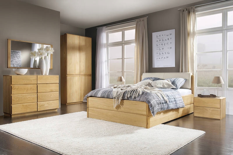 SZAFKA NOCNA ATLANTA TYP 82 DEKORT DĄB NOWOCZESNA Głębokość mebla 37.7 cm