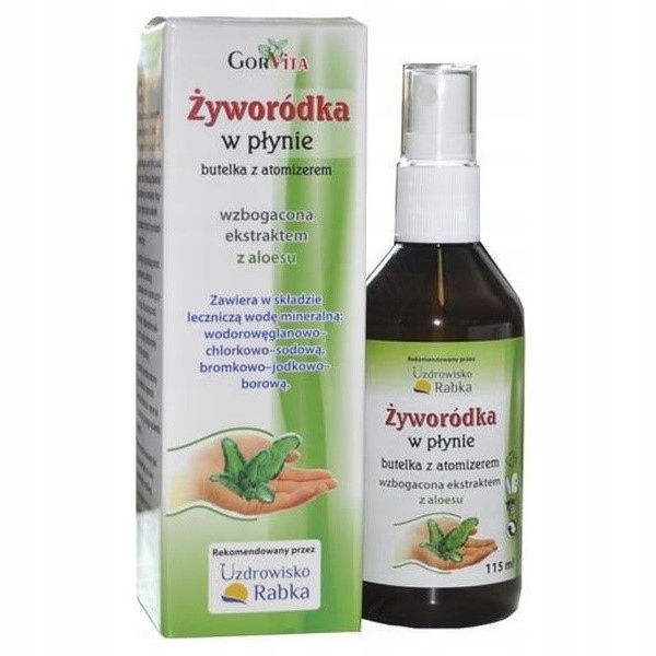 

Gorvita Żyworódka W Płynie Z Aloesem 115Ml