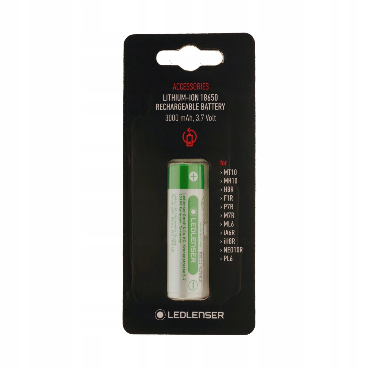 Akumulator Ledlenser 18650 3000 mAh 3,7 V