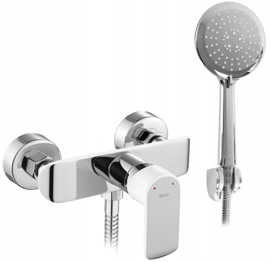 Sprchová Batéria MY1805-8CW Bloom Biela/chróm Rea