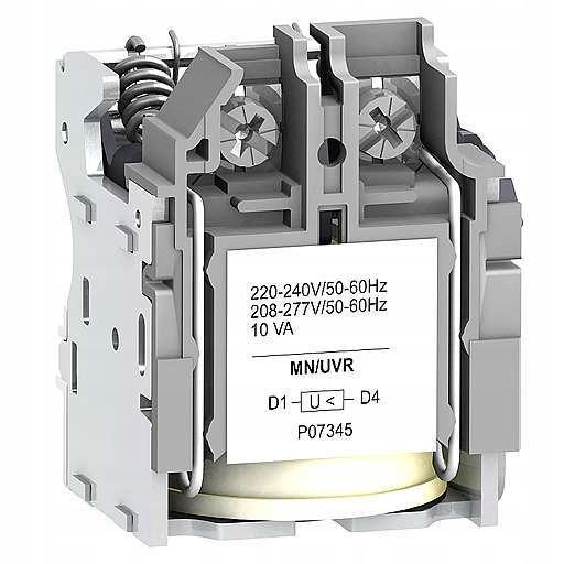 Mn undervoltage release, ComPacT Nsx, 220/240VAC 50/60 Hz, 208/277 Vac 60 Hz