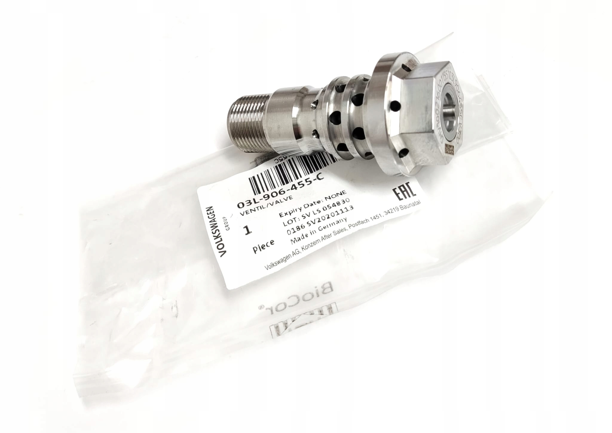 Регулирующий клапан 03l906455c оригинал