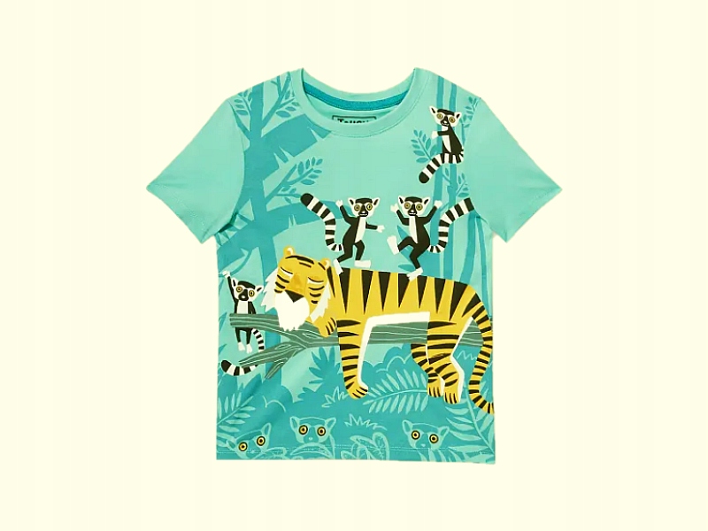 

Nowa C&a bluzeczka t-shirt Tygrys 122