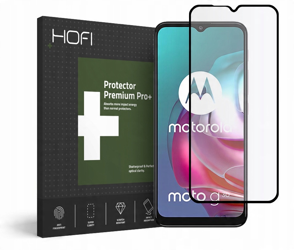 

Hofi Pełne Szkło Hartowane Do - Moto G10/G30