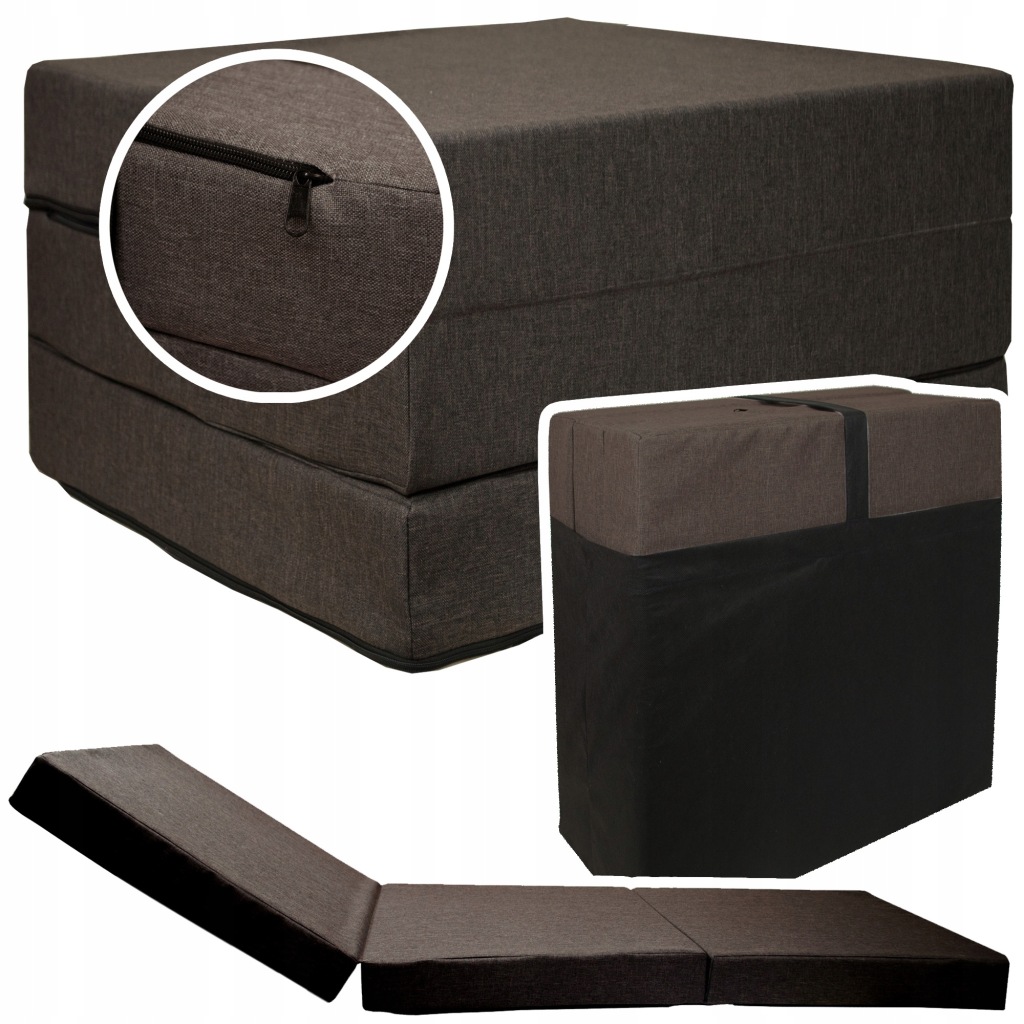 Materac Gimnastyczny Składany 195/80/15 Pufa Torba