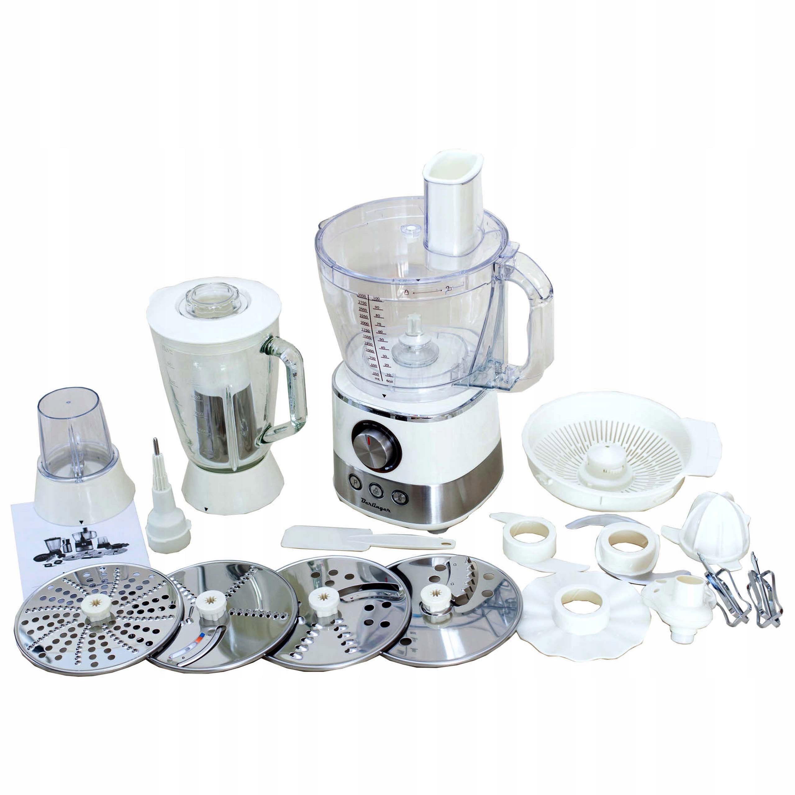 

Robot Kuchenny Berlinger 14 W 1 Duża Moc 1600W