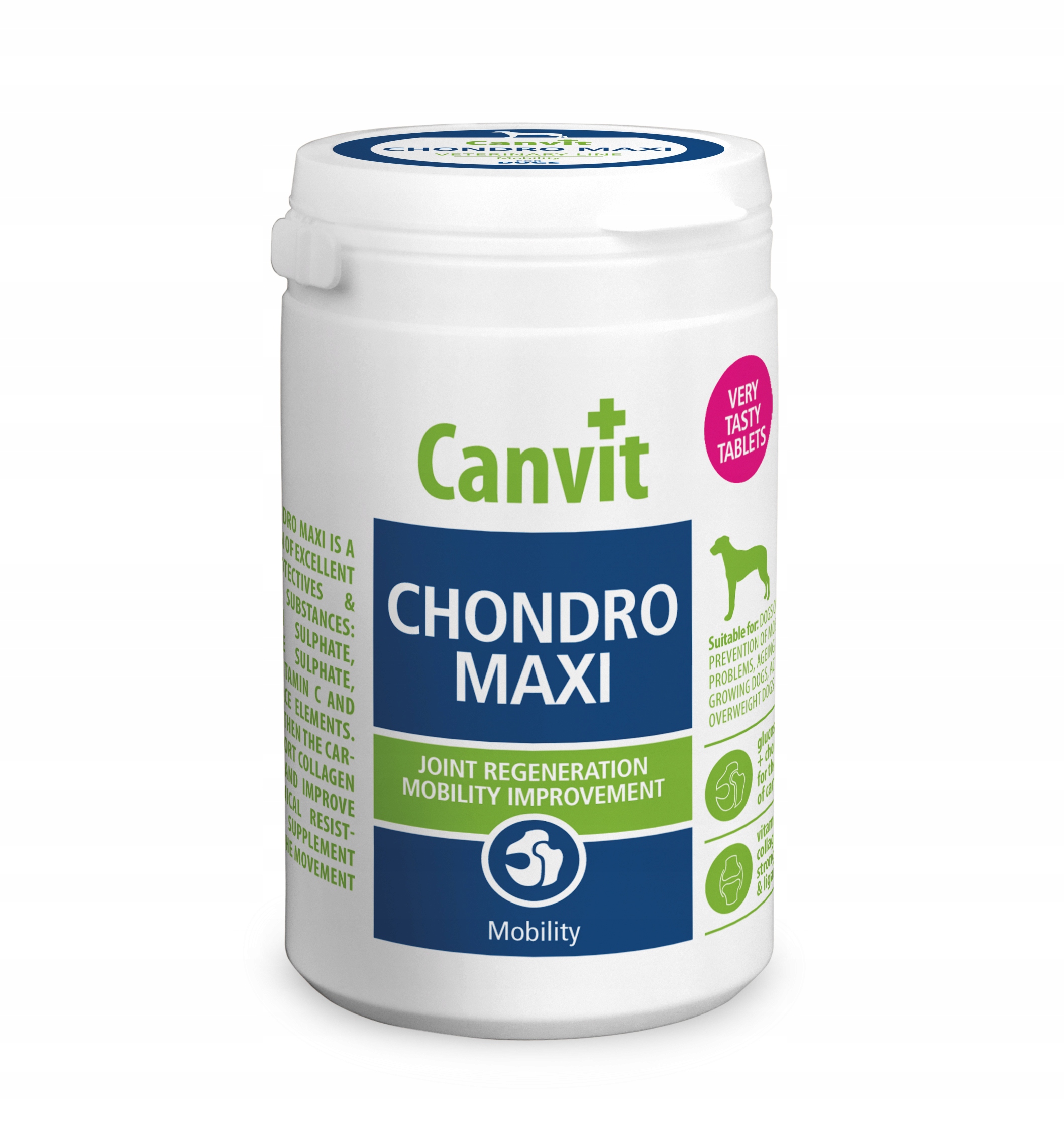 Levně Canvit Chondro Maxi tablety pro psy 1 kg Rychlé