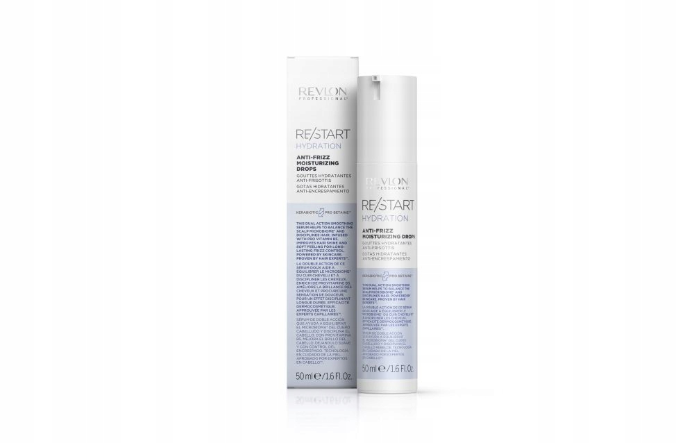 Revlon Professional Restart Hydration Anti-Frizz hydratační kapky 50 ml