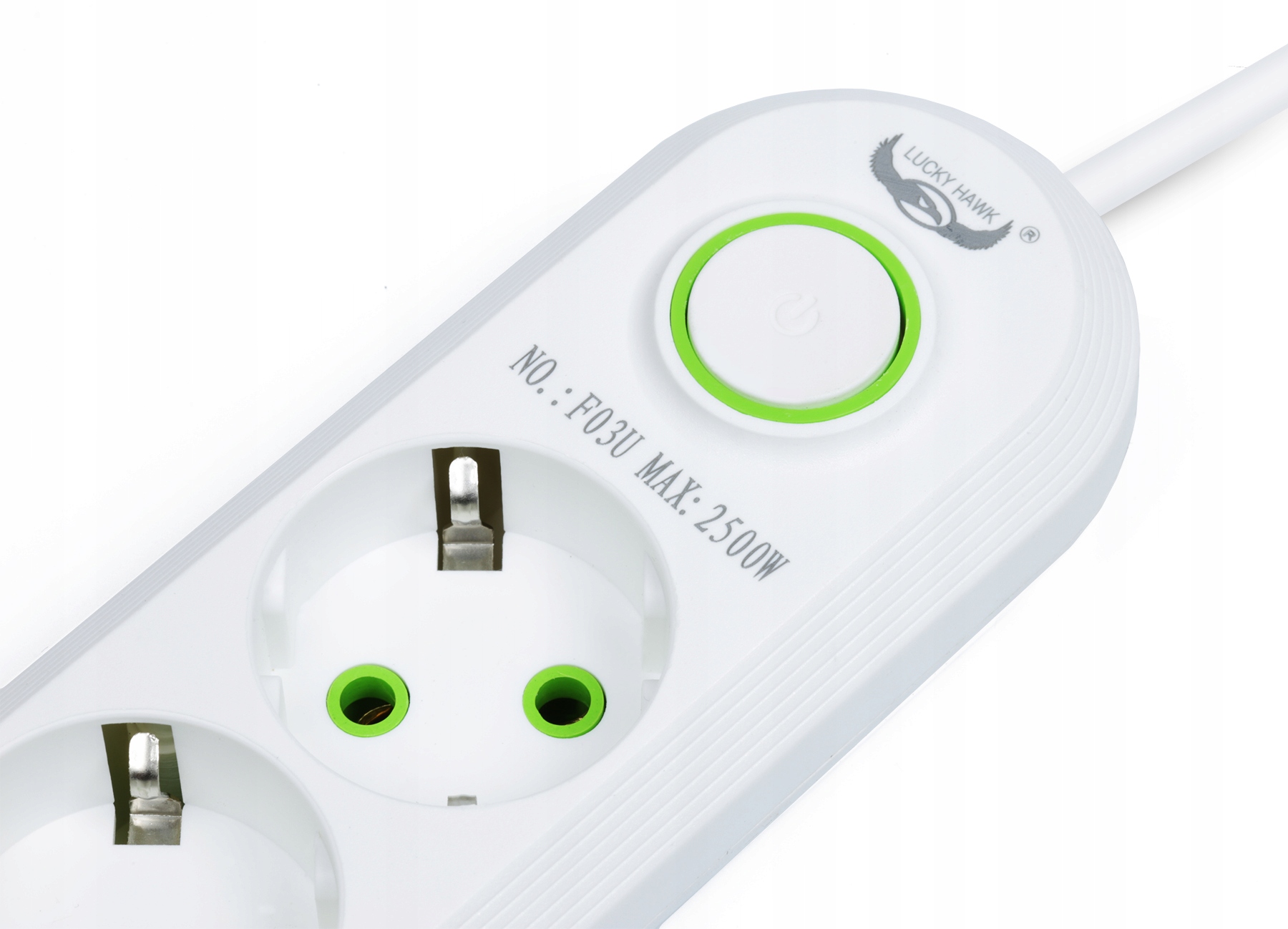 LISTWA ZASILAJĄCA 4 GNIAZDA + 3 USB PRZEDŁUŻACZ 3M Model LH-F04U