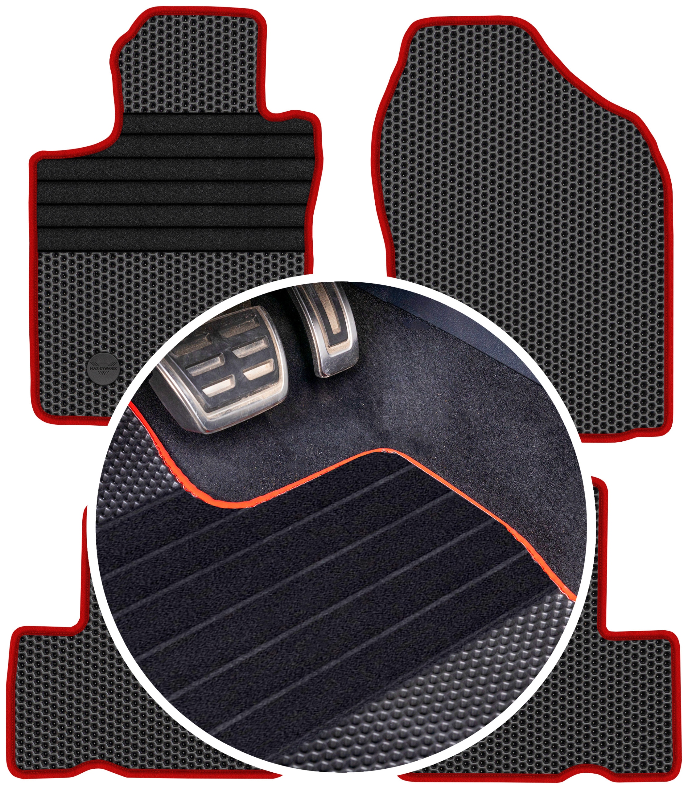 Toyota Rav4 III 5D 2006-2012 Gumové rohože Eva Eternity Plastry Medu