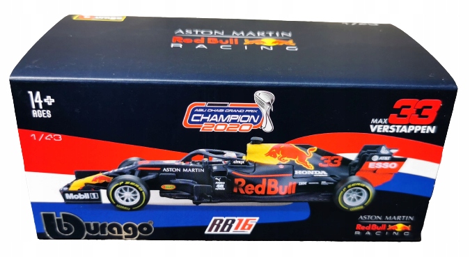 

Bburago 1:43 F1 Red Bull Racing RB16 M. Verstappen