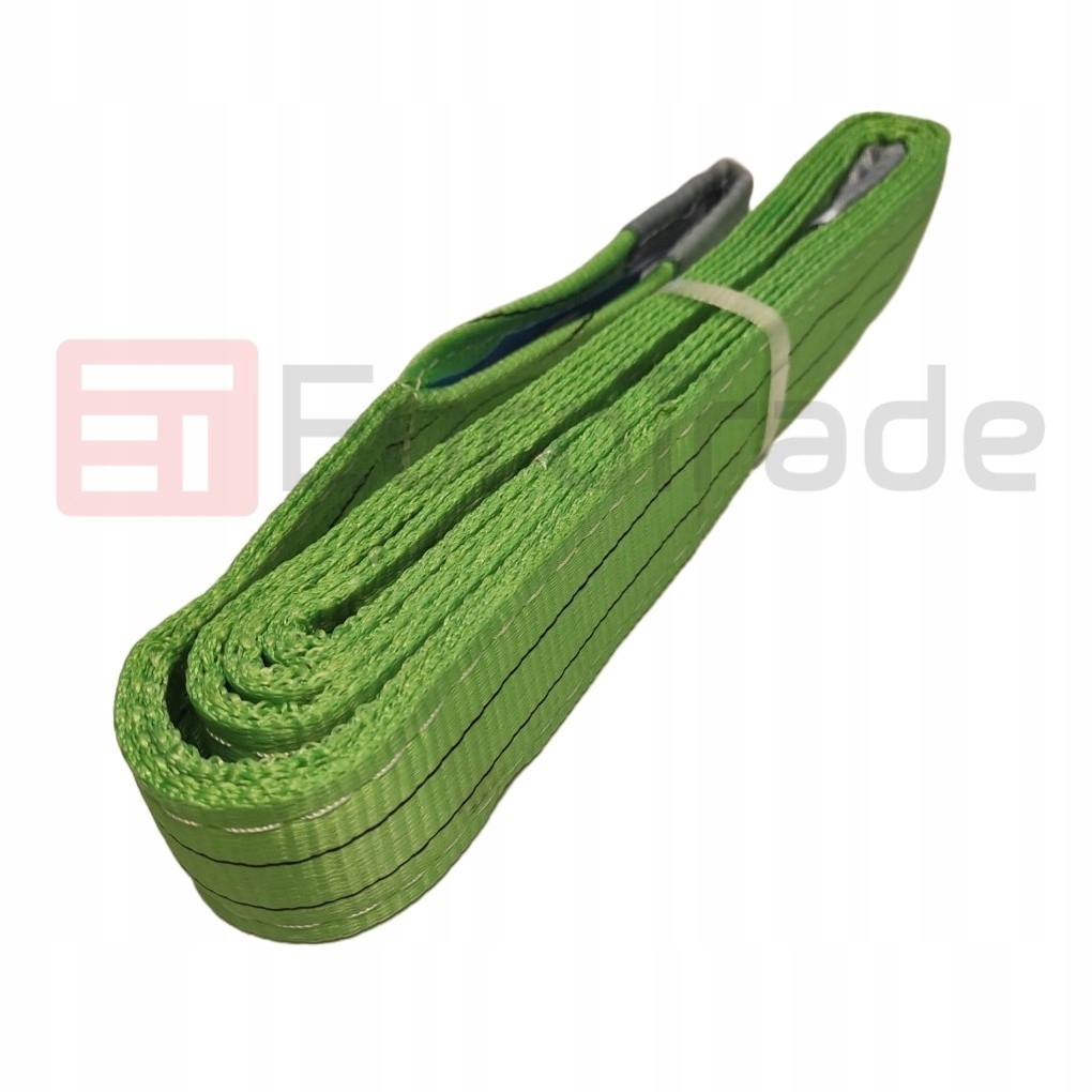 Zawiesie pasowe 2T 1m zawiesia dźwigowe pętlowe