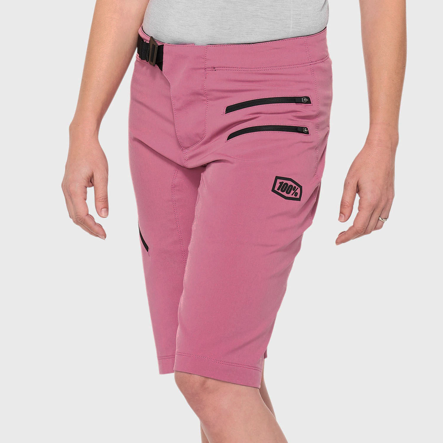 Cyklistické šortky 100% Airmatic Mauve vel. XL|-60%