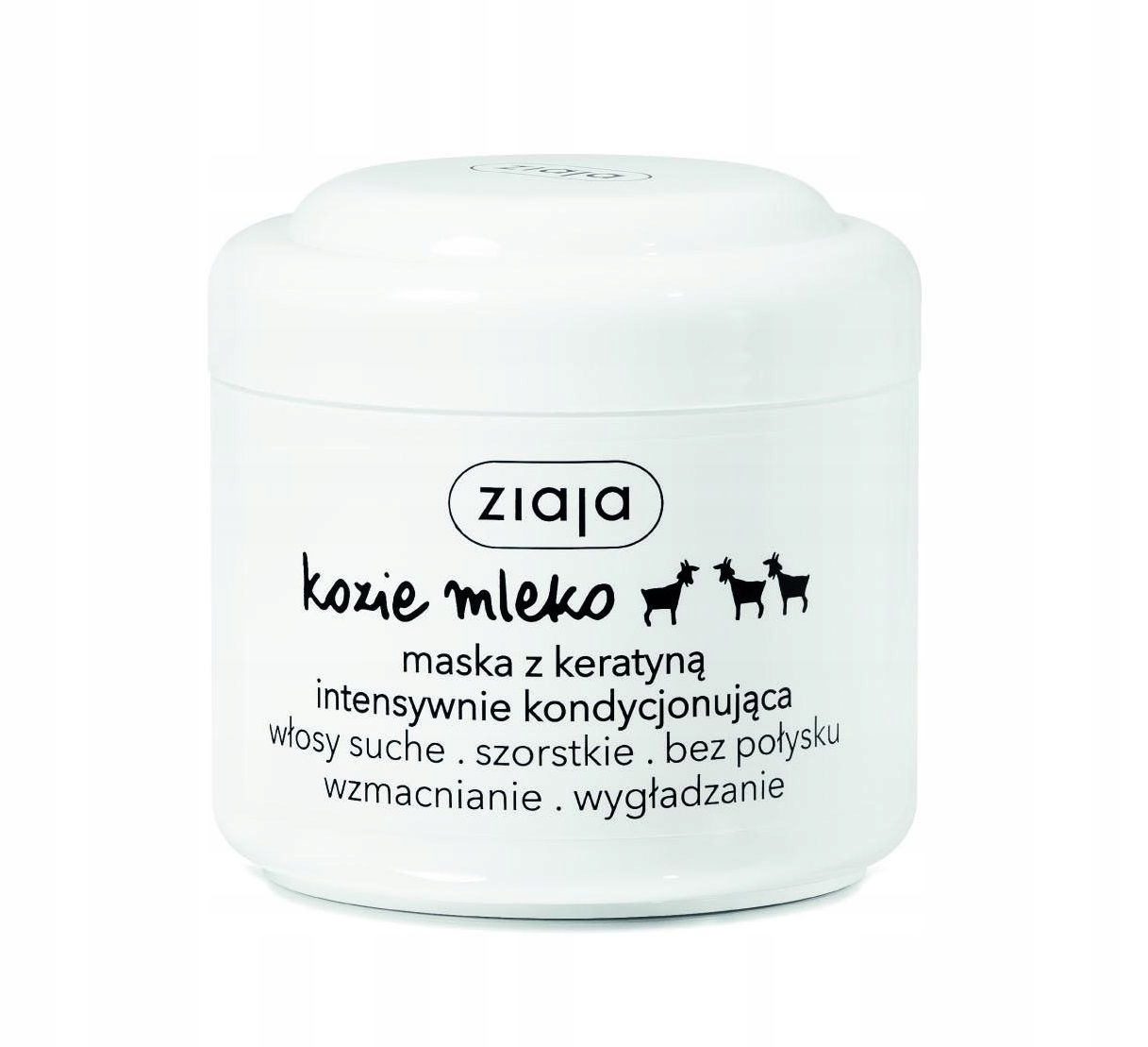 Ziaja kozie mleko maska intensywnie kondycjonująca