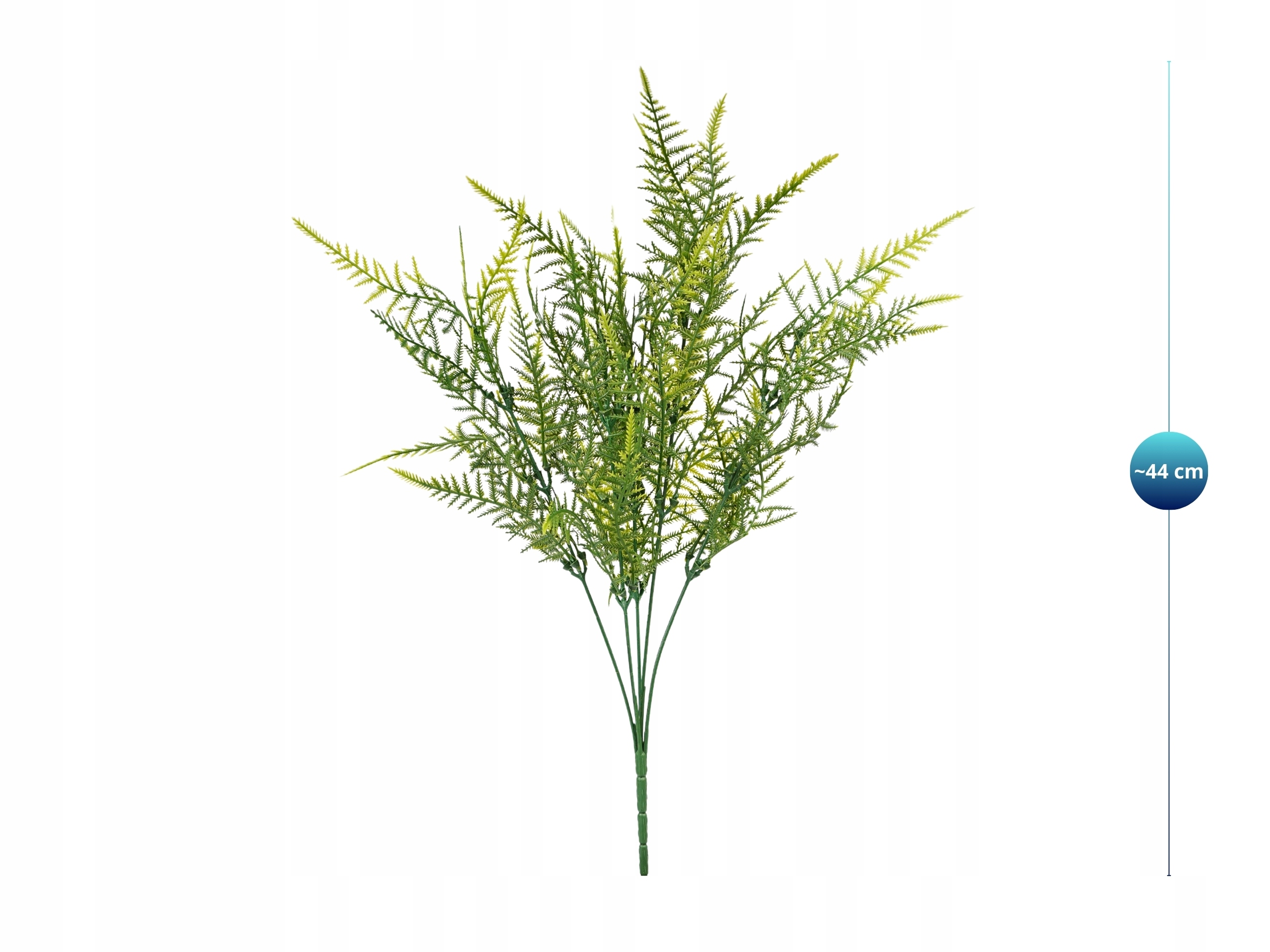 PAPROĆ SZTUCZNA GAŁĄZKA PAPROCI 44cm ASPARAGUS ZIELONA PAPROTKA LIŚCIE Stan opakowania oryginalne